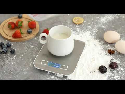 Кухненска електронна везна до 5кг. с LCD дисплей - Atron SF-21