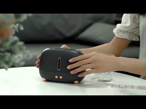 Арома дифузер и овлажнител за въздух с ефект пламък, LED светлини, iFire, 250 мл.