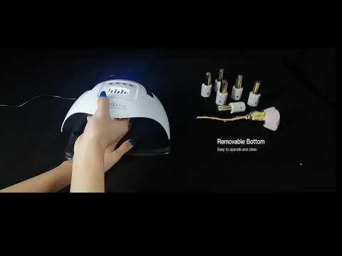 Професионална UV LED лампа за нокти Sun X7 Max 180W с 57 LED диода