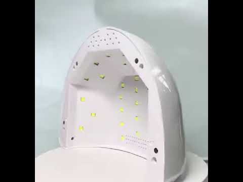 Лампа за маникюр SUNone, 48W, UV LED лампа за гел лак с 3 таймера