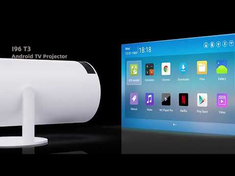 Проектор за домашно кино, TFT LCD, 1280x720P, Android 11, 120 ANSI - Atron HY300