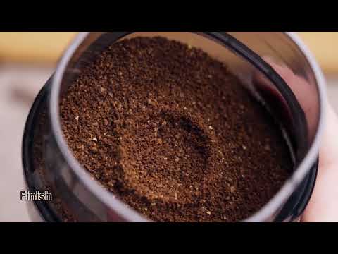 Преносима електрическа кафемелачка за еспресо Caffino, Регулируемо смилане, Капацитет 130г. - iCafilas