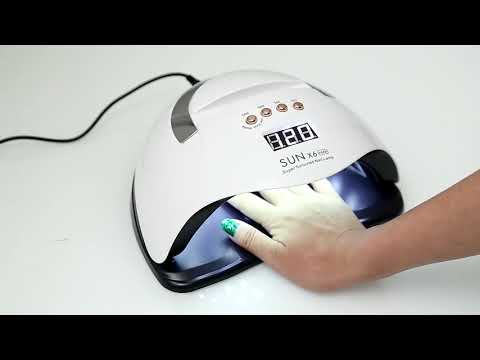 Професионална печка за нокти Sun X6 Max, 220W с 36 броя LED и със слот за телефон