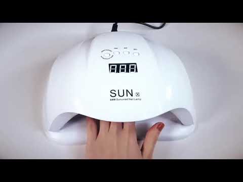 Професионална лампа за Нокти, Гел Лак, Маникюр UV/LED - SUN X 54W
