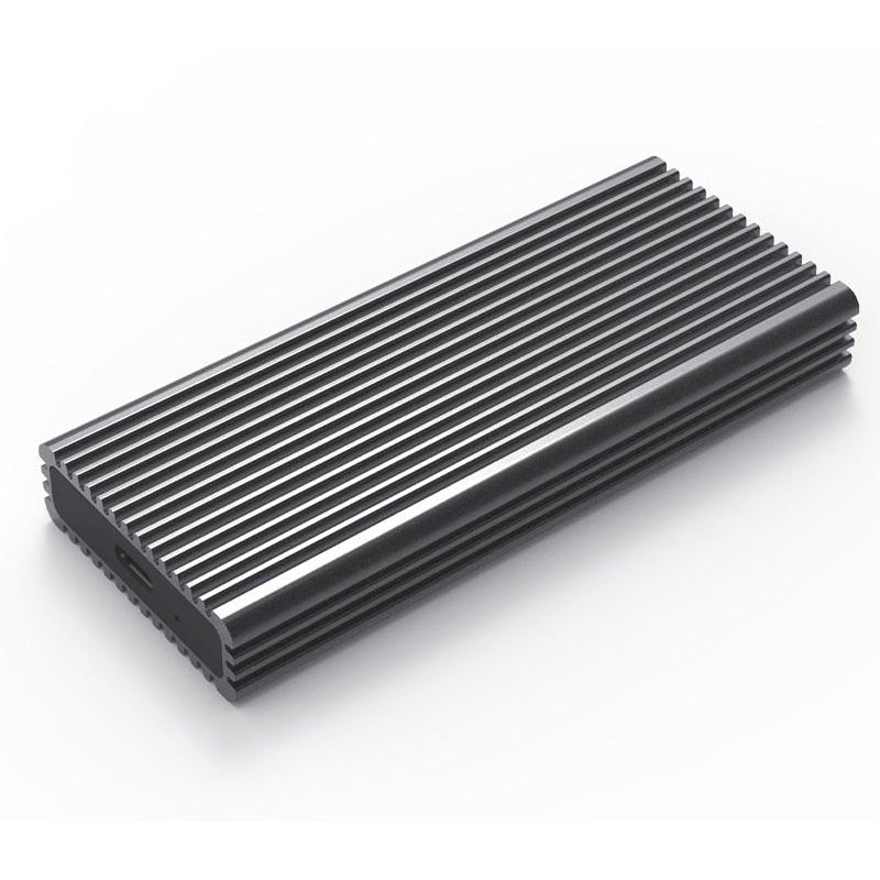 Преносима SSD кутия за твърд диск M.2 към Type - C USB 3.1 NVMe PCIE Msata, Алуминиев корпус - Atron BS - M280G - Atron